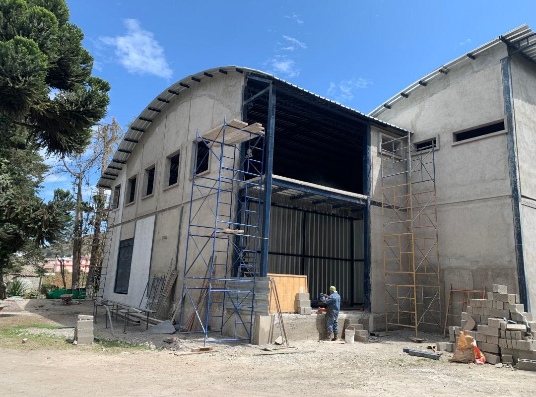 Reforzamiento del galpón de Delencanto — fotografía 12 de 13