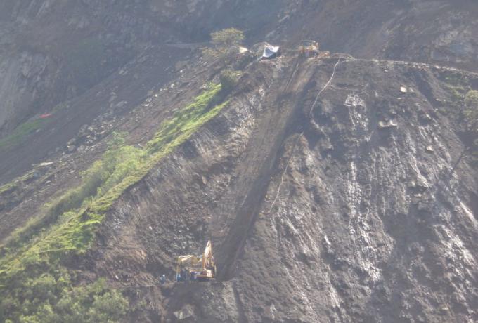 Obras preliminares — Hidrosigchos